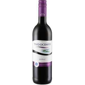 Two oceans shiraz bottle 750ml