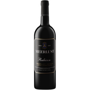 Meerlust rubicon red wine bottle 750ml