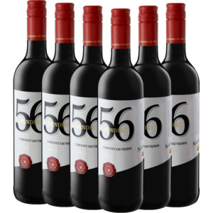 Shoprite Liquor Nederburg 56 hundred cabernet sauvignon red wine bottles 6 x 750ml offer