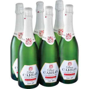 Shoprite Liquor Don carlo sparkling white wine bottles 6 x 750ml offer