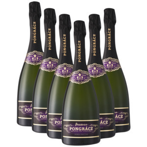 Pongrácz noble nectar demi sec sparkling wine bottles 6 x 750ml