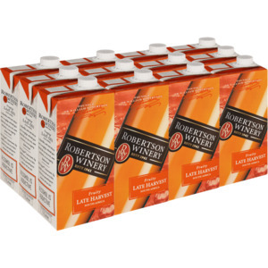 Shoprite Liquor Robertson winery fruity late harvest white wine boxes 12 x 1l offer