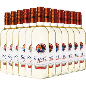Douglas green saint anna natural sweet white wine bottles 12 x 750ml