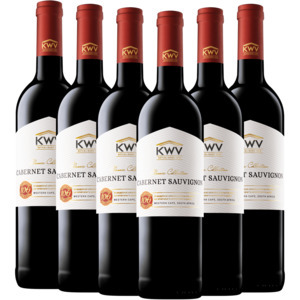 Shoprite Liquor Kwv cabernet sauvignon red wine bottles 6 x 750ml offer