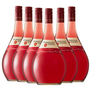 Shoprite Liquor Robertson winery natural sweet rosé wine bottles 6 x 1.5l offer