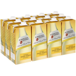 Shoprite Liquor Robertson winery natural sweet white wine boxes 12 x 1l offer