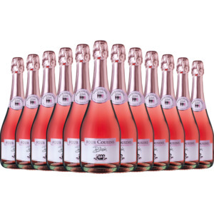 Shoprite Liquor Four cousins blush sparkling rosé wine bottles 12 x 750ml offer