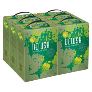 Shoprite Liquor Delush natural sweet white wine boxes 6 x 3l offer