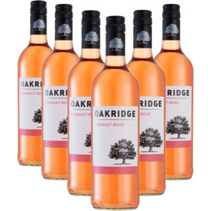 Shoprite Liquor Oakridge cinsault rosé wine bottles 6 x 750ml offer