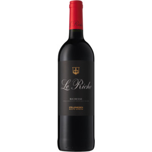 Richesse le riche dry red wine bottle 750ml