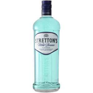 Stretton's wild berries flavoured gin bottle 750ml