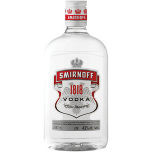 Shoprite Liquor Smirnoff 1818 vodka bottle 500ml offer