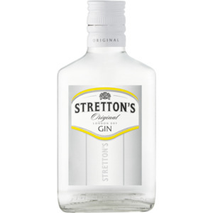 Stretton's original london dry gin bottle 200ml