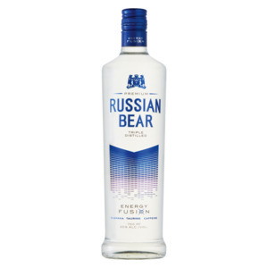 Shoprite Liquor Russian bear energy fusion vodka bottle 750ml offer