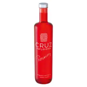 Shoprite Liquor Cruz infusions raspberry flavoured vodka bottle 750ml offer