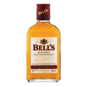 Bell's extra special blended scotch whisky bottle 200ml