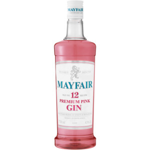 Shoprite Liquor Mayfair premium pink gin bottle 750ml offer