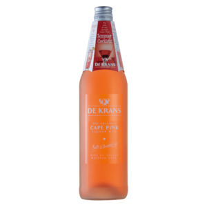 De krans cape pink liqueur wine bottle 750ml