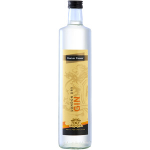 Huntley cooper london dry gin bottle 750ml