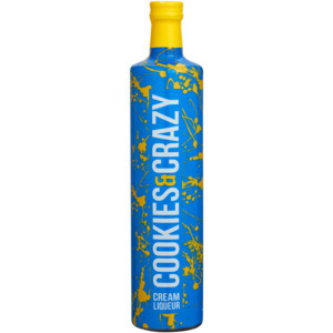 Nature's own cookies & crazy cream liqueur bottle 750ml