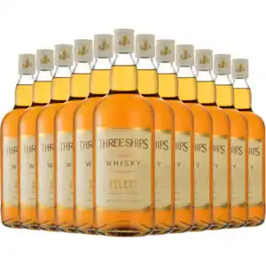 Shoprite Liquor Three ships premium select whisky bottles 12 x 1l offer