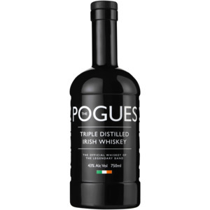 The pogues irish whiskey bottle 750ml
