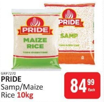KitKat Cash and Carry Pride Samp / Maize Rice 10kg offer