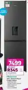 Game Hisense 305ltr bottom mount fridge freezer offer