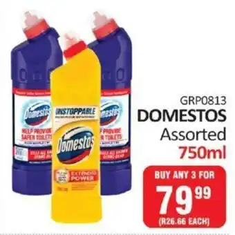 KitKat Cash and Carry Domestos assorted 750ml buy any 3 for offer