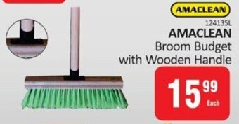 KitKat Cash and Carry Amaclean Broom Budget with Wooden Handle offer