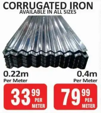 KitKat Cash and Carry Corrugated Iron Available in All Sizes 0.22m per meter offer