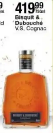 Bisquit & Dubouché V.S. Cognac 750ml
