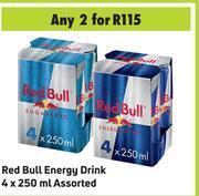 Game Red bull energy drink assorted-for any 2 x 4 x 250ml offer