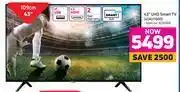 Game Samsung 43" (109cm) uhd smart tv 43au7000 offer