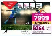 Game Samsung 55" (139cm) uhd tv offer