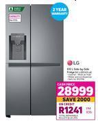 Game Lg 610l side by side fridge gc-l257jlyl.a offer