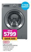 Game Defy 7kg front loader washing machine daw384 offer