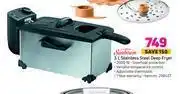 Game Sunbeam 3ltr stainless steel deep fryer offer
