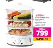 Game Sunbeam 3-tier food steamer offer