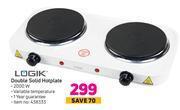 Game Logik double solid hotplate offer