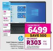 Game Hp 39cm (15.6") intel celeron laptop offer