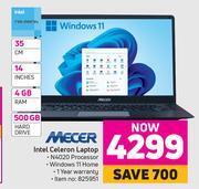 Game Mecer 35cm (14") intel celeron laptop offer
