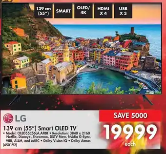 Makro LG 139cm (55") Smart OLED TV offer