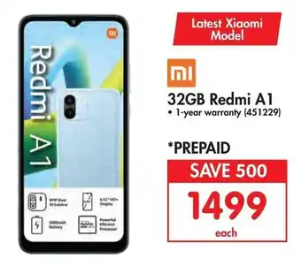 Makro 32GB Redmi A1 offer
