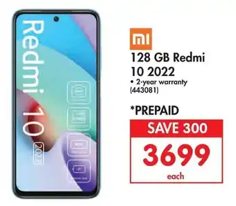 Makro 128GB Redmi 10 2022 offer
