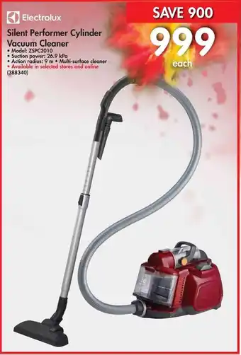 Makro Electrolux Silent Performer Cylinder Vacuum Cleaner offer