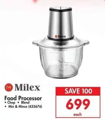 Makro Milex Food Processor offer