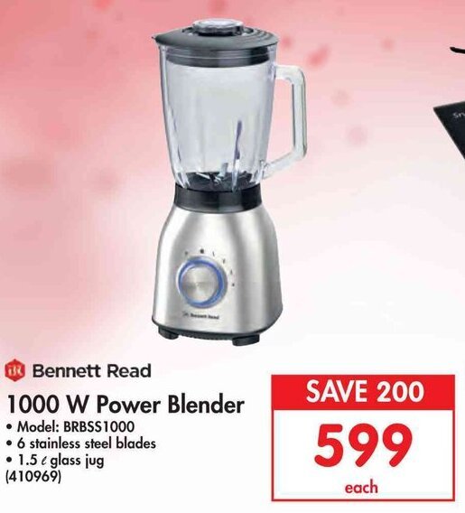 Read 1000W Power Blender offer at Makro
