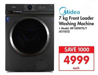 Makro Midea 7kg Front Loader Washing Machine offer