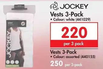 Makro Jockey Vests 3-Pack offer